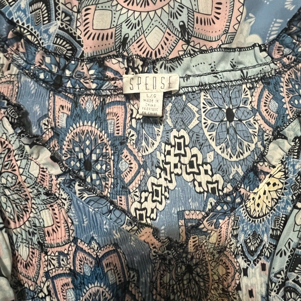 Spense Patchwork Blouse - image 4